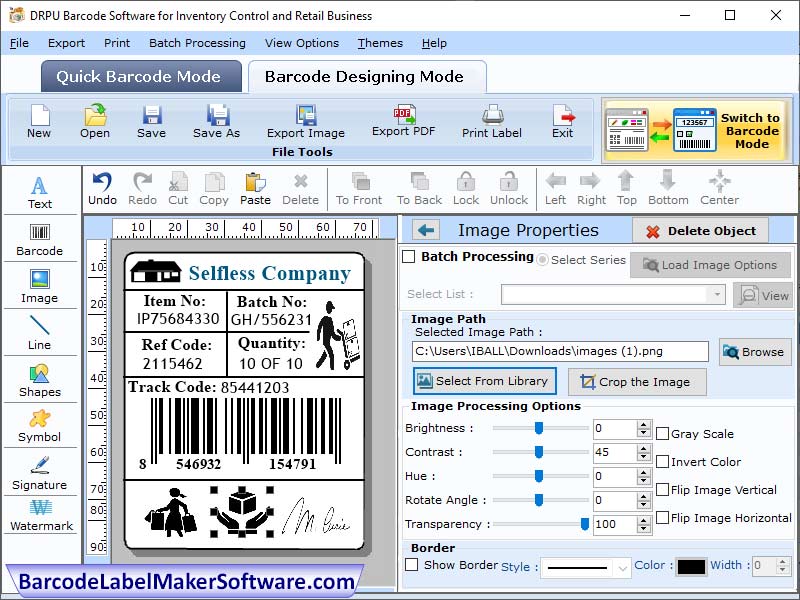 Retail Barcode Maker Software 7.3.2 full